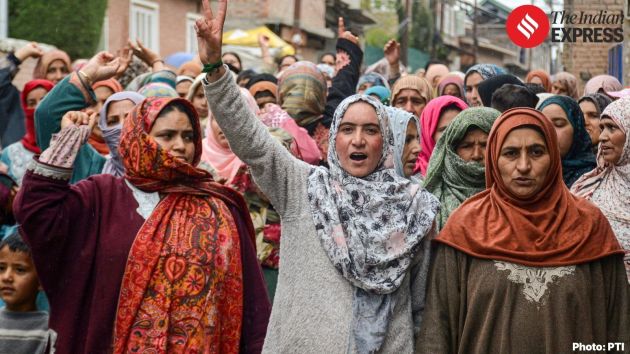 Celebrations erupted in various parts of Kashmir following the announcement of a ceasefire between the United States and Iran
