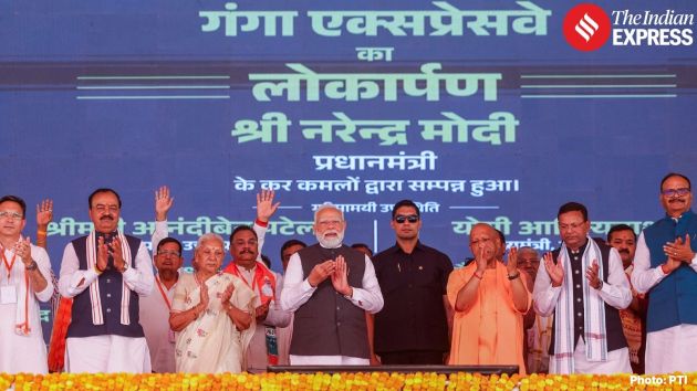Prime Minister Narendra Modi on Wednesday inaugurated the 594-km-long Ganga Expressway
