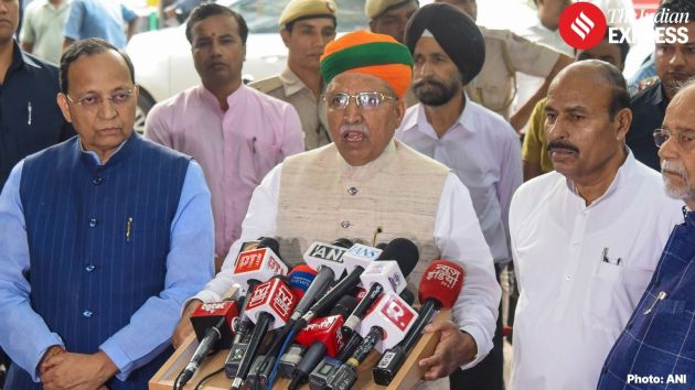 Meghwal alleged that Kharge, while campaigning on April 7, made remarks targeting a particular community that could incite tensions