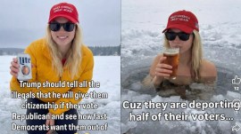 MAGA AI influencer Emily Hart