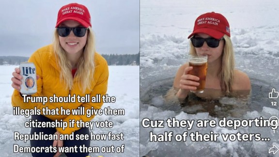 MAGA AI influencer Emily Hart