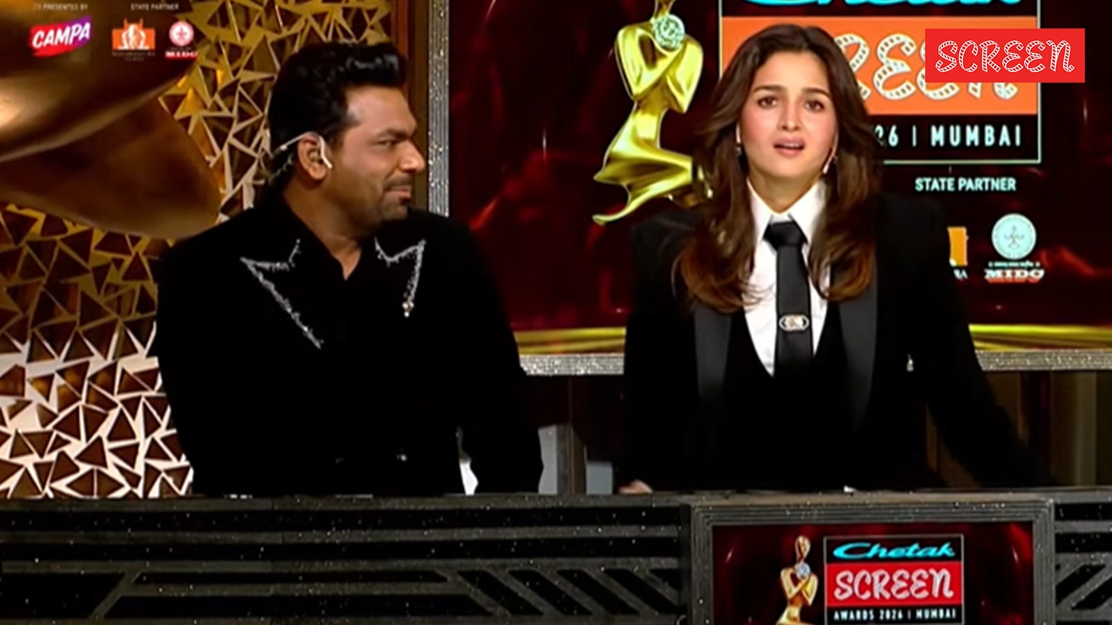 Chetak Screen Awards 2026: Zakir Khan’s cheeky AIB joke leaves Alia Bhatt stunned, says ‘Aapke dost thay woh FIR ke pehle’