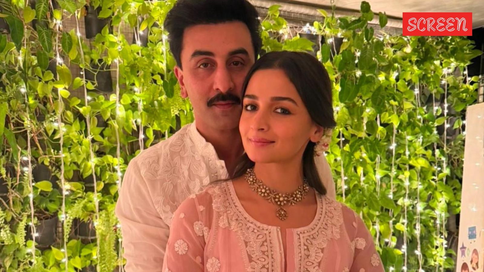 Alia Bhatt with husband Ranbir Kapoor
