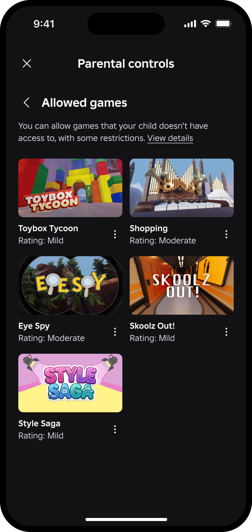 Roblox age-checked accounts