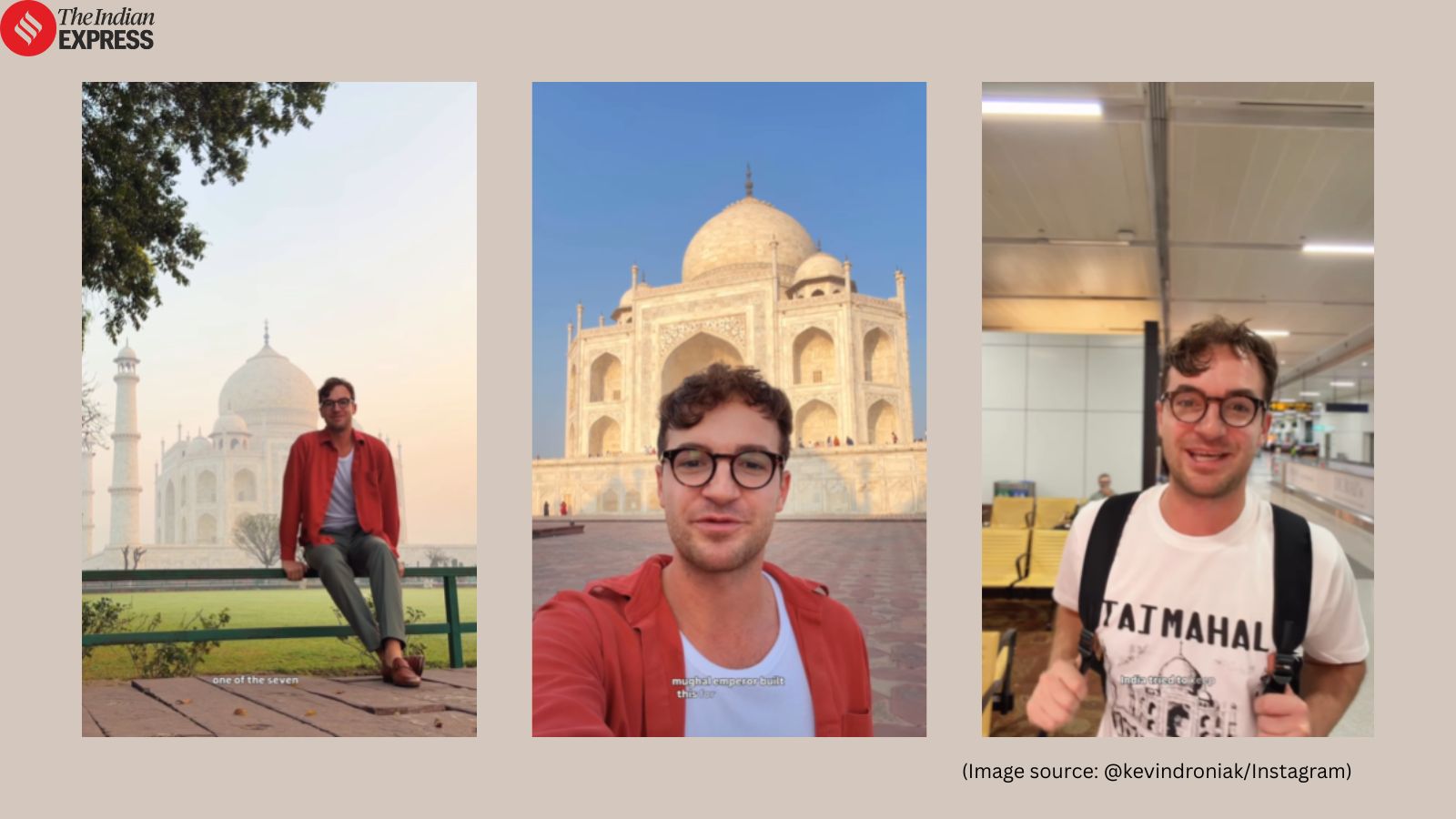 ‘A little insane but brave’: New York man flies 15 hours to India for a 24-hour whirlwind trip to the Taj