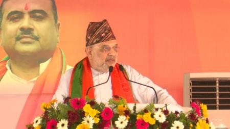 Union Home Minister Amit Shah. (Credit: X/@BJP4India)