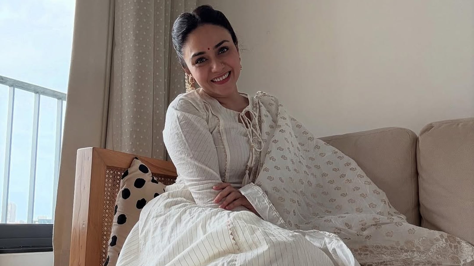 Amruta Khanvilkar’s Mumbai abode ‘Ekam’ is a masterclass in Vastu and minimalist luxury: ‘Whatever food you eat gets blessed by Annapurna Devi…’
