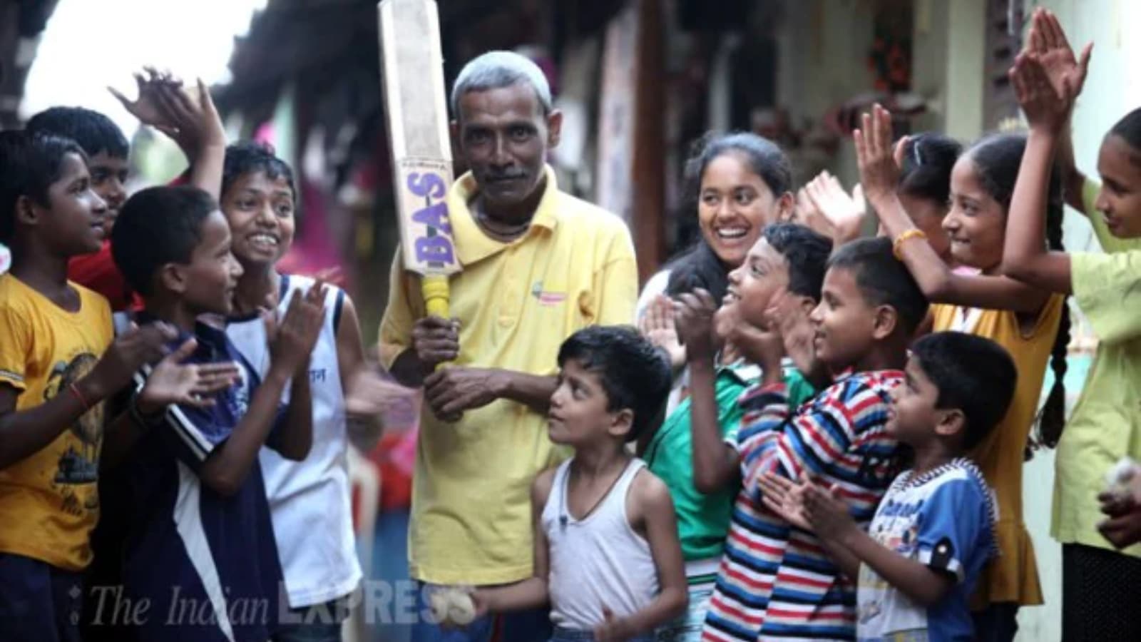 Before Sachin, there was Anil Gurav. The coin was placed on his stumps first