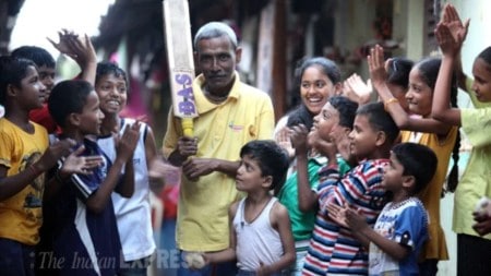 When Sachin Tendulkar started out, Anil Gurav was Mumbai's brightest star, offering him tips and once a bat. (Express Photo by Prashant Nadkar)