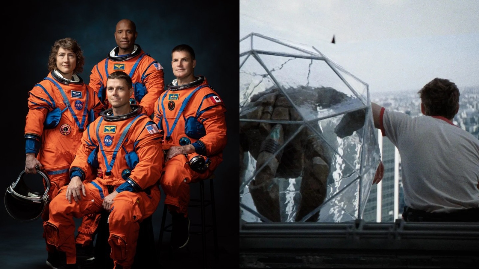 ‘Amaze Amaze Amaze’: Nasa’s Artemis II crew brings Rocky from Project Hail Mary to life during Moon flyby