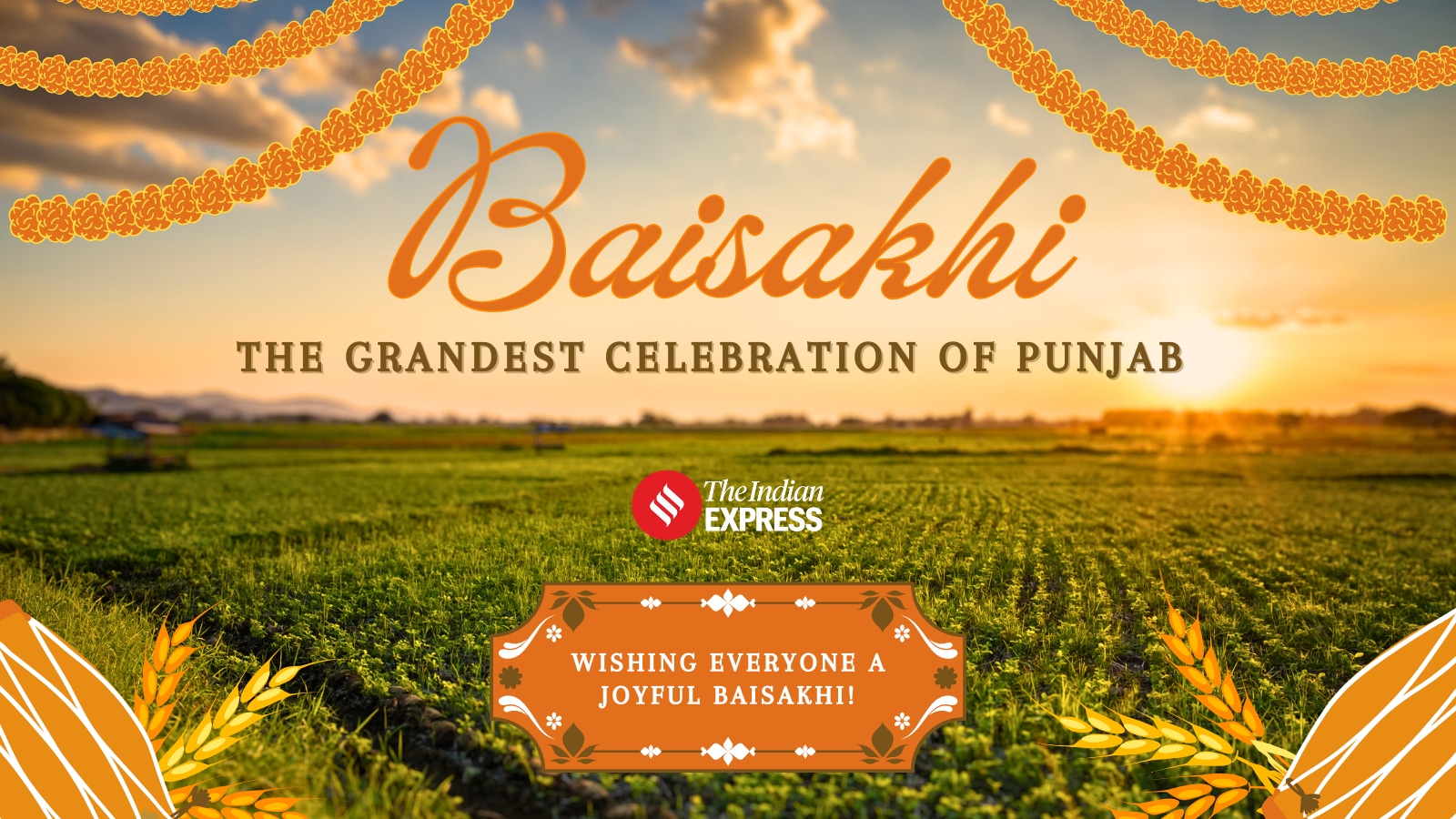 Happy Baisakhi (Vaisakhi) 2026 Wishes, Images, Quotes, Status, Pics, HD Images, GIF, Greetings and Vaisakhi Messages for Celebration