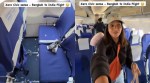 Bangkok to India flight dirty video