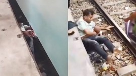 Bangladesh railway station video