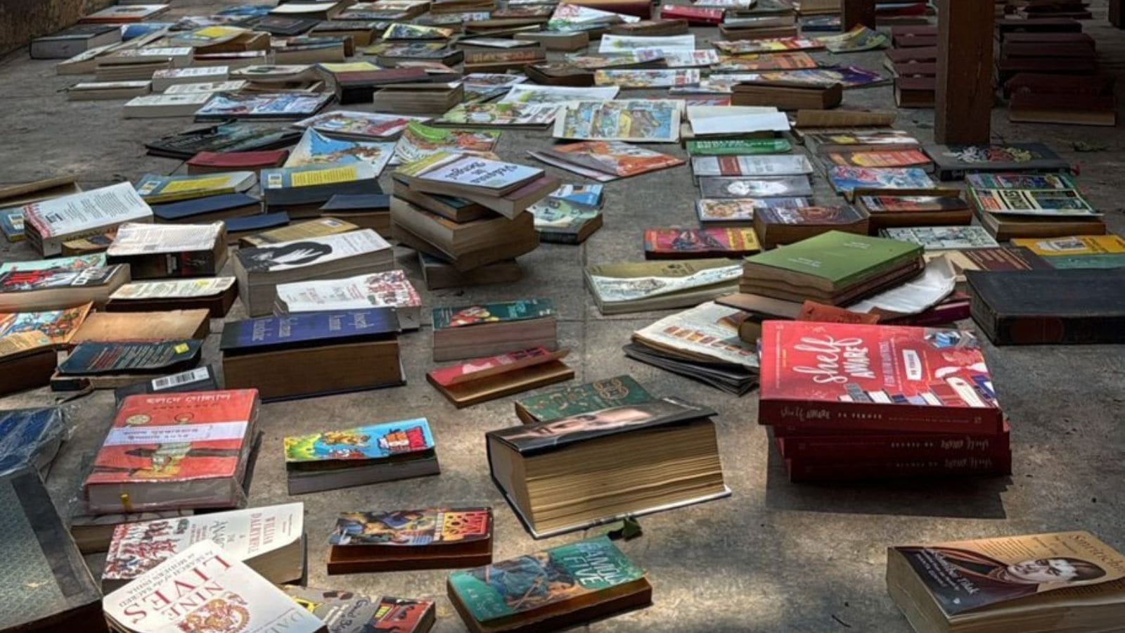How 40 minutes of rain destroyed around 5,000 books in this iconic Church Street landmark in Bengaluru