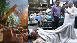Bengaluru wall collapse