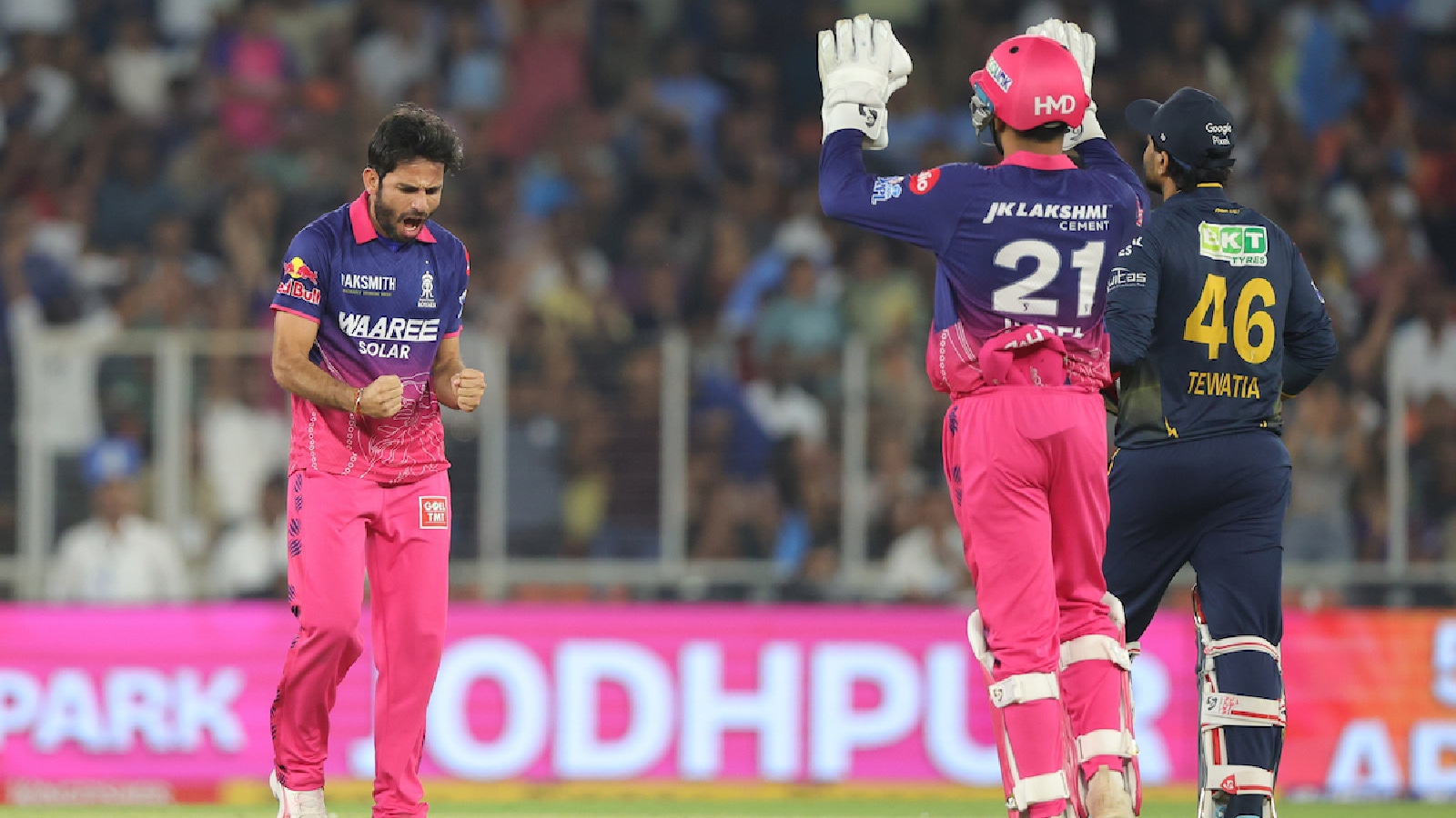 Ravi Bishnoi takes 4 wickets as Rajasthan Royals defeat Gujarat Titans in a thriller