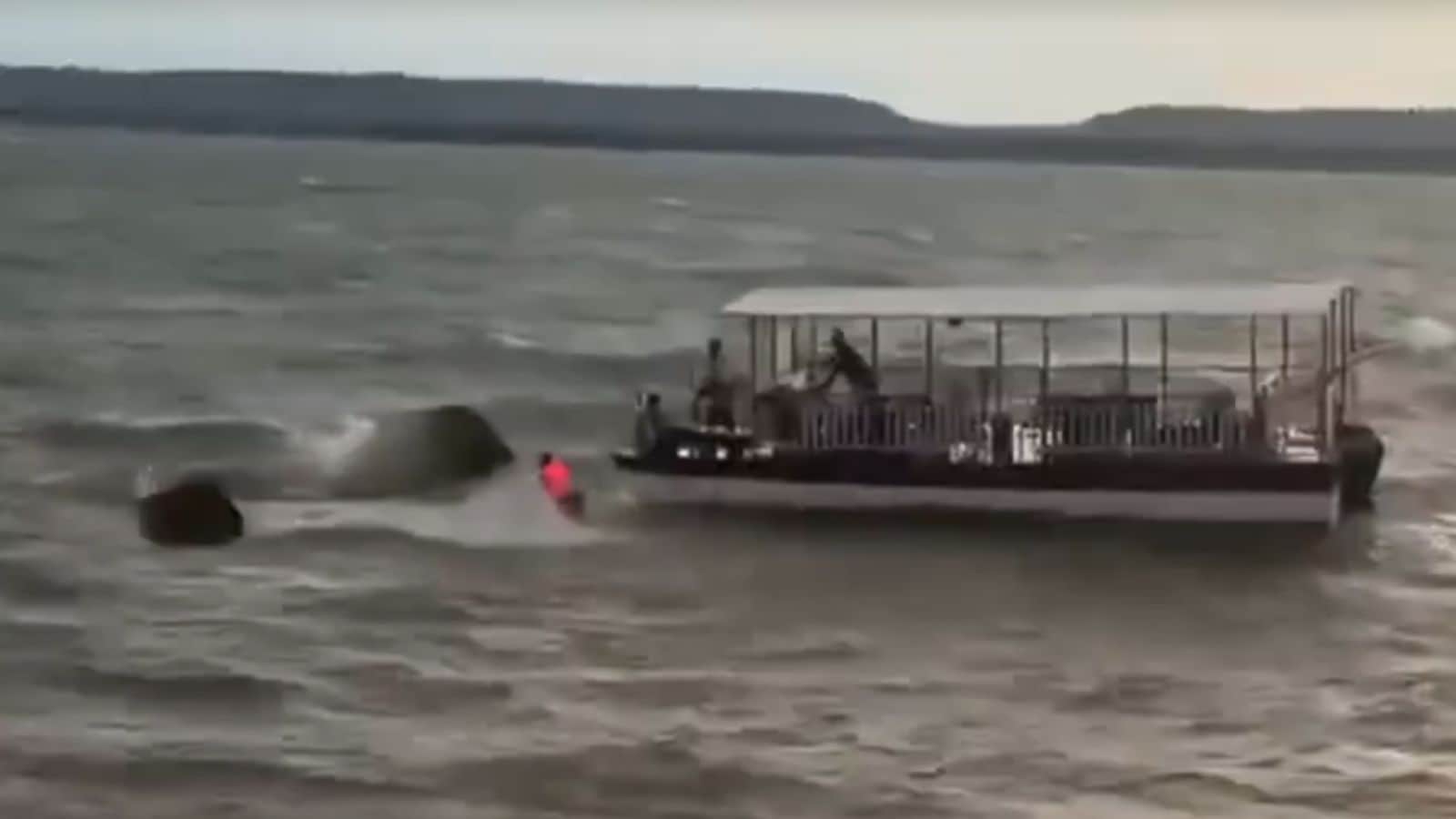 At least 15 missing, 4 dead as Narmada cruise boat capsizes during storm