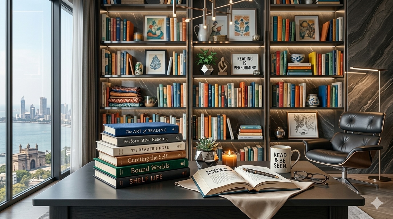 indianexpress.com - IE Online - Don't mind the pages, notice the palette: Inside India's love affair with gorgeous bookshelves