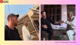 British traveller India viral video