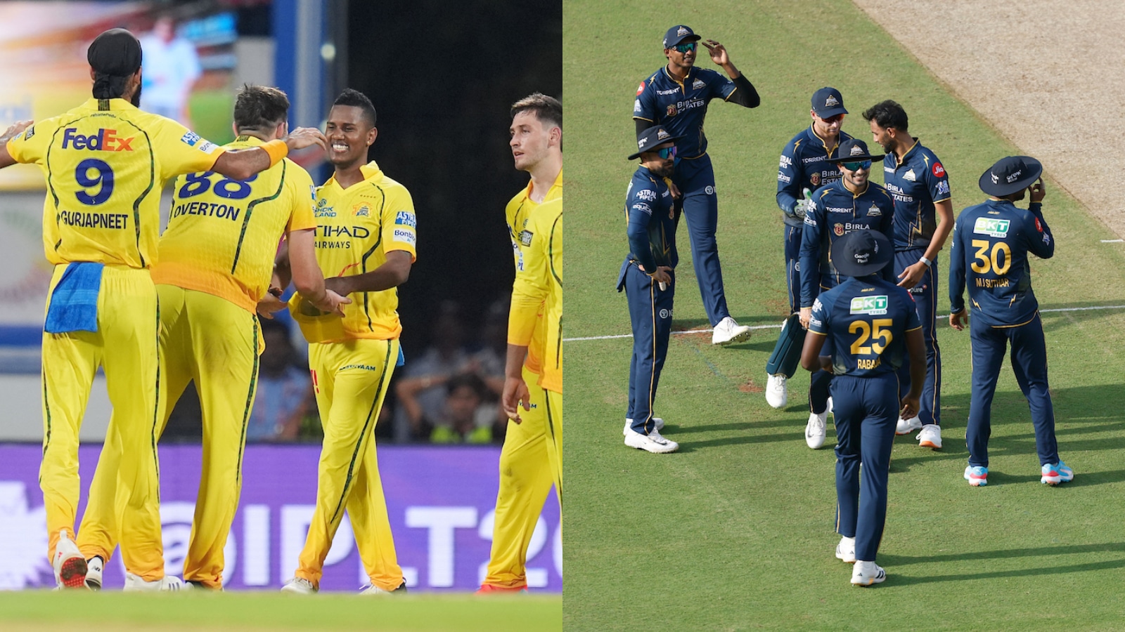 Chennai super kings Gujarat Titans IPL matches