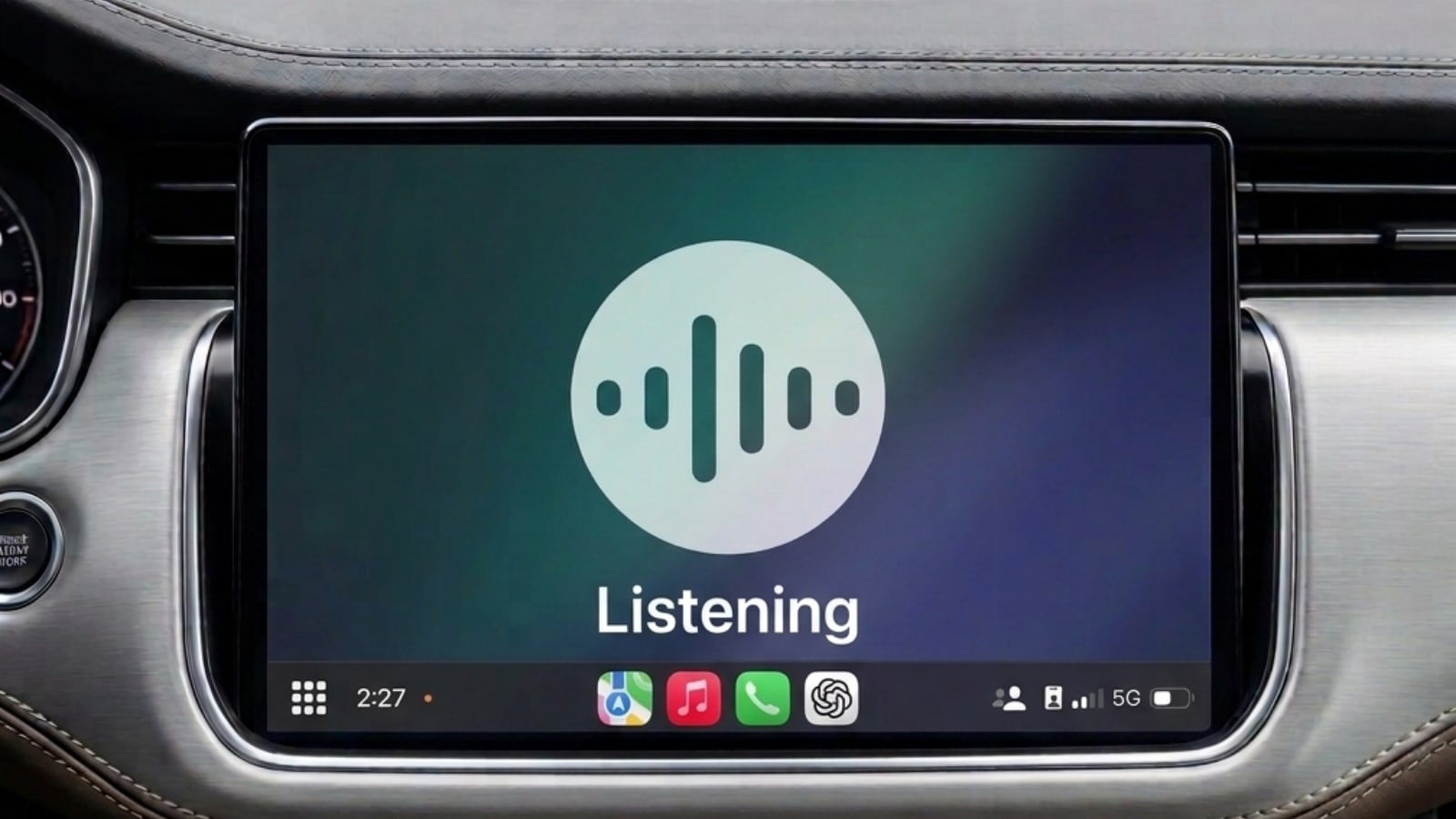 ChatGPT is now on Apple CarPlay, but your car won’t let you see a single word it says