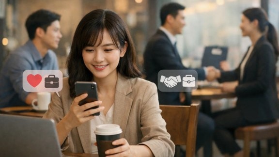 China job market dating apps networking