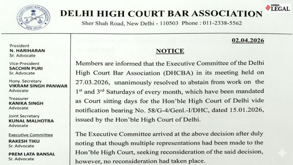 The bar association committee emphasised that the decision to abstain from work was taken after carefully examining concerns raised by its members.