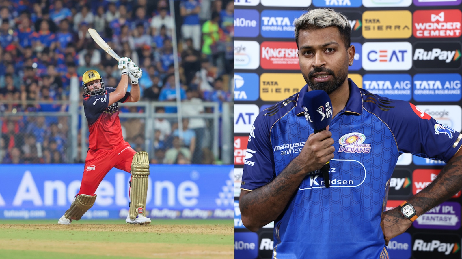 Tim David Hardik Pandya sanctioned
