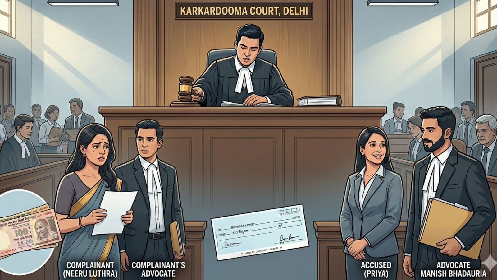 2016 demonetisation — why a Delhi woman was acquitted in a Rs 6 lakh cheque bounce case