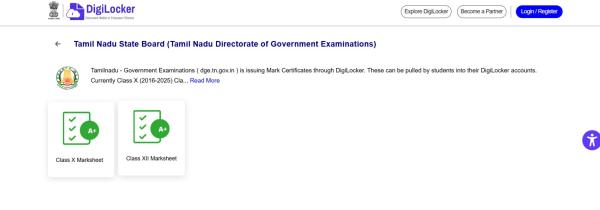 TNDGE class 10 results 2026:Websites to check