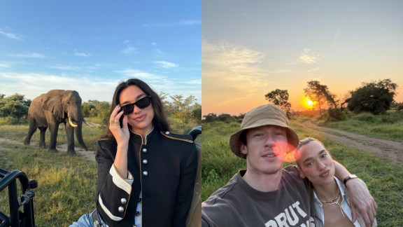 Dua Lipa shares photos of her South Africa trip