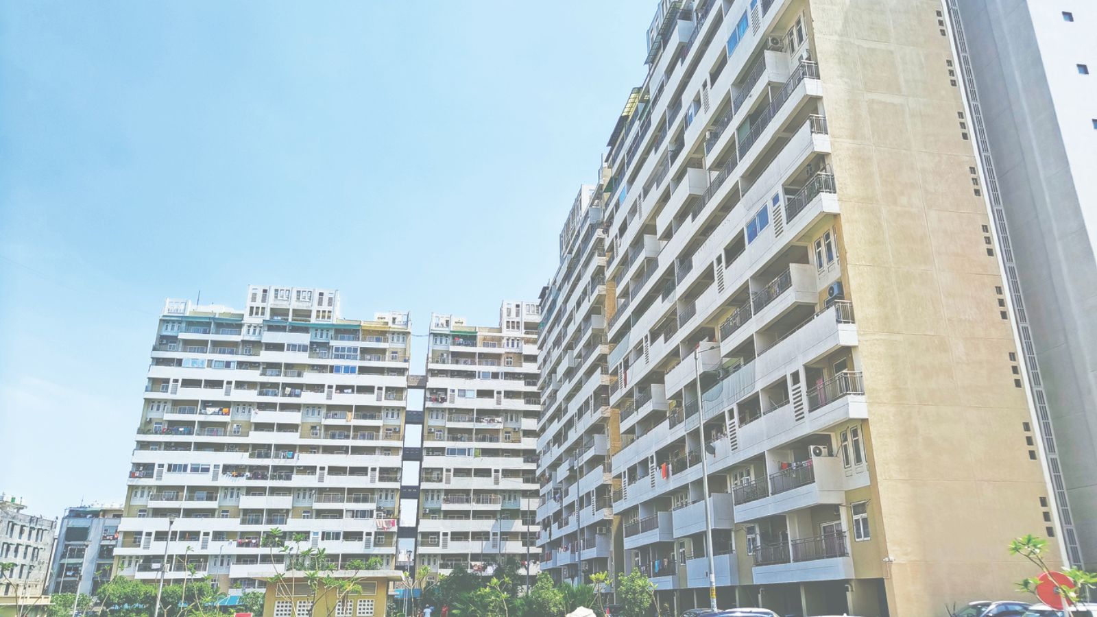 At Dwarka Greens, an unfinished fence that divides residents of a society