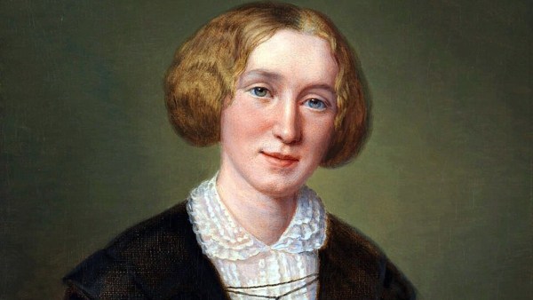 George Eliot (Mary Ann Evans) in 1850. (Wikimedia Commons) 