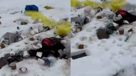 Gulmarg littering video