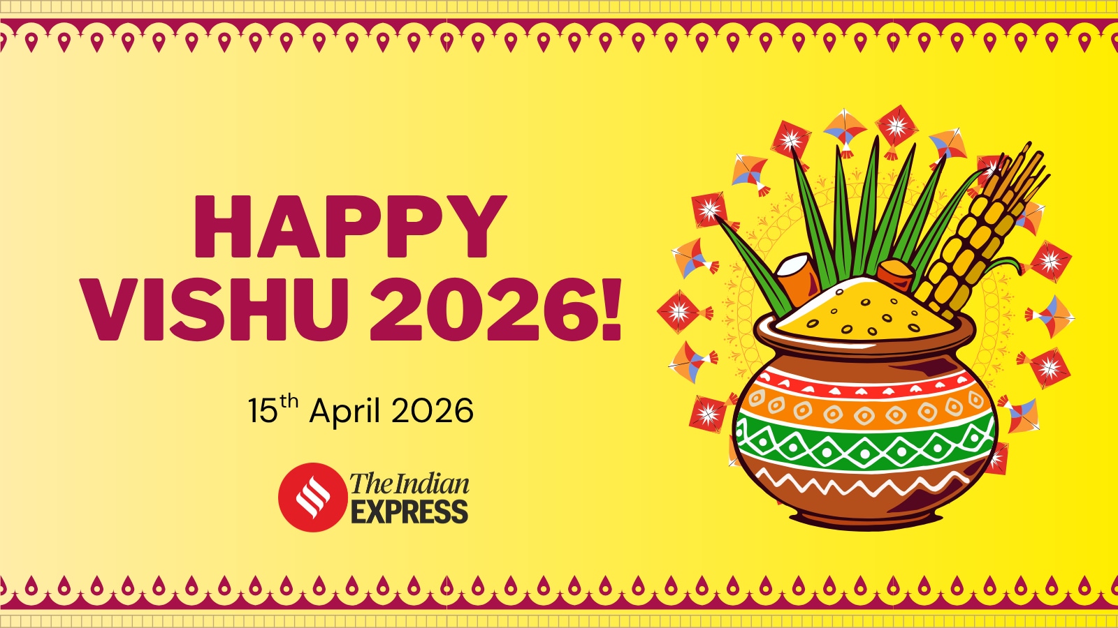 Happy Vishu 2026 Wishes: Best Malayalam New Year Images, Quotes, Messages, And Status To Share On WhatsApp With Loved Ones