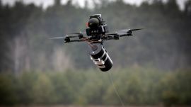 Hezbollah fiber optic drones, Ukraine drone technology Israel