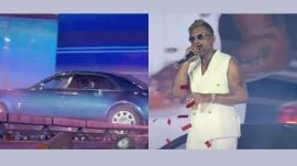 Yo Yo Honey Singh made a grand entry at his Mumbai concert in a Rolls-Royce Ghost, leaving fans stunned