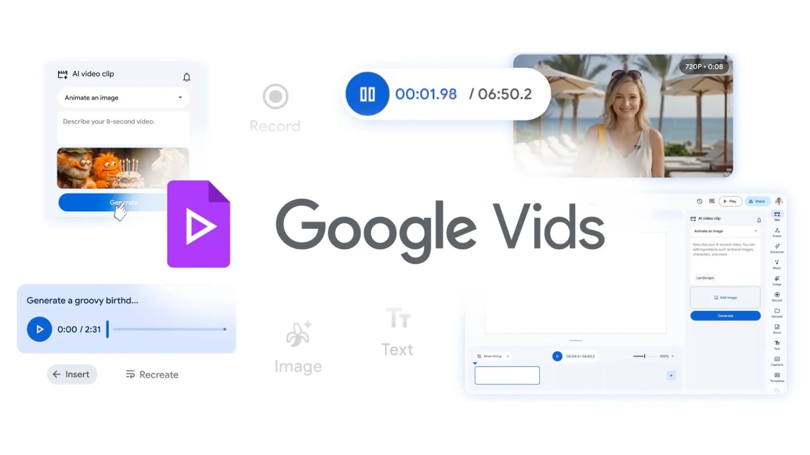 Google now allows you to control avatars through prompts in its Vids app