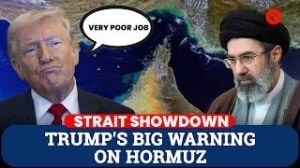 Trump Slams Iran Over Strait of Hormuz Move | Iran Latest News | Hormuz Tensions