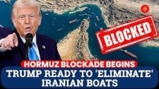 US Navy Begins Hormuz Blockade; Trump Ready To 'Eliminate' Iranian Boats | Middle East Crisis