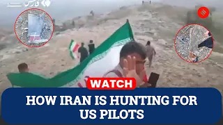 Trump announces rescue of us airman in iran footage shows iranians ...