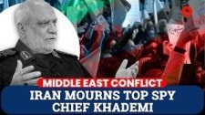 Iran Buries Spy Chief Majid Khademi as Crowds Mourn In Tehran | Iran Latest News