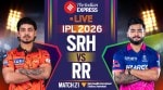 IPL 2026, Sunrisers Hyderabad vs Rajasthan Royals Live Cricket Score: SRH face RR in Hyderabad.