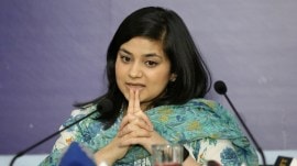 Iltija Mufti, a leader of the People’s Democratic Party (PDP) and daughter of former Jammu and Kashmir Chief Minister Mehbooba Mufti.