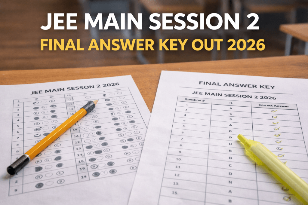 JEE Mains Result 2026: NTA JEE Main Session 2 Final Answer Key Released ...