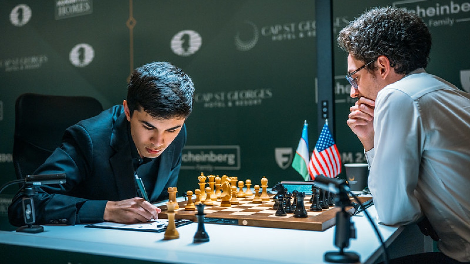 Javokhir Sindarov vs Fabiano Caruana Candidates