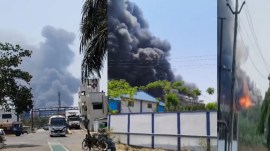 Jhagdia blast fire