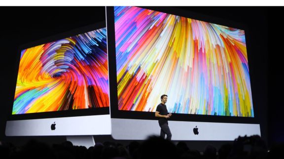 John Ternus, then Apple’s vice president of hardware engineering, speaks during the Apple World Wide Developers Conference in San Jose, Calif., June 5, 2017. Tim Cook, the longtime chief executive of the iPhone maker said on Monday, April 20, 2026, that he will step down. He will be replaced by Ternus, the company’s head of hardware engineering. (Jim Wilson/The New York Times)