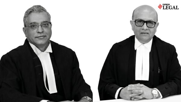 Justices P S Narasimha and Manoj Misra supreme court bastard