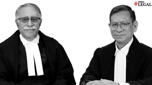 Justices Sanjay Karol and Nongmeikapam Kotiswar Singh Supreme Court